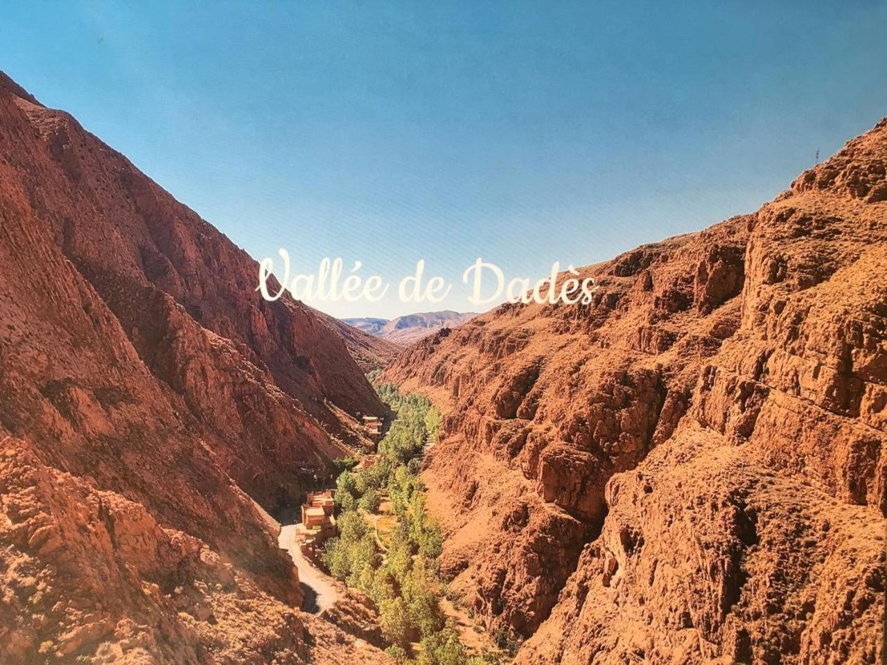 Hotel Panoramique De La Vallee Aït Idaïr 외부 사진